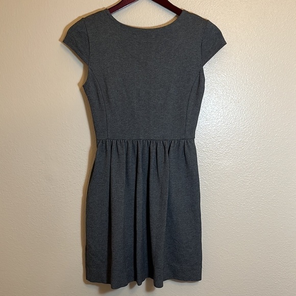 MADEWELL Grey Short Sleeve Dress - Picture 7 of 14